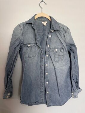 j. crew chambray shirt